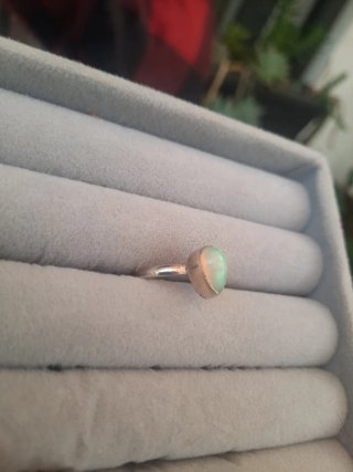Anillo unico Opalo de fuego Ajustable