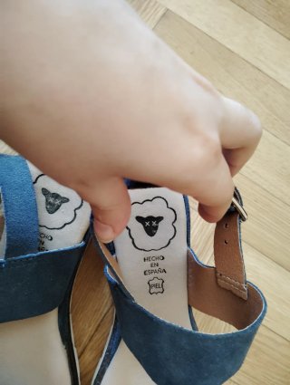 Sandalias Oveja Negra Talla 37 Suela Alta