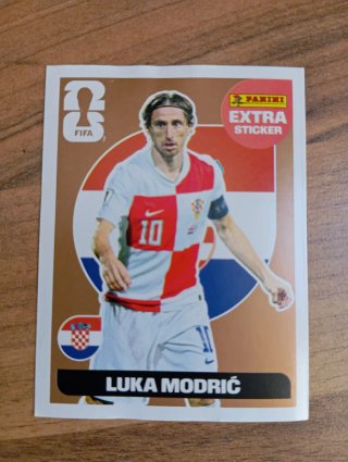 Cromos Panini Extra Bronce Luka Modric