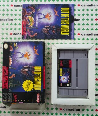 Out of this World Super Nintendo para USA