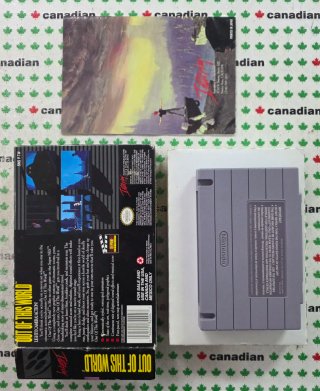 Out of this World Super Nintendo para USA