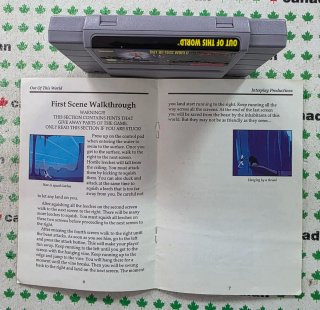 Out of this World Super Nintendo para USA