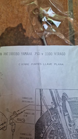 Antirrobo U Yamaha Virago 750/1100