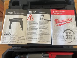 Martillo Milwaukee PH 26 T