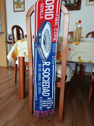 Bufanda Real Sociedad Final Copa 2025-2026