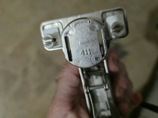 Lote 5 bisagras de ángulo