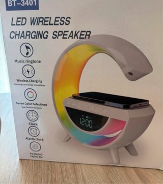 Altoparlante LED Ricarica Wireless