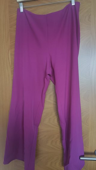 Conjunto chaqueta y pantalón rosa/morado y platead