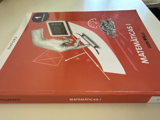 Libro de Matemáticas I  1 de bachillerato
