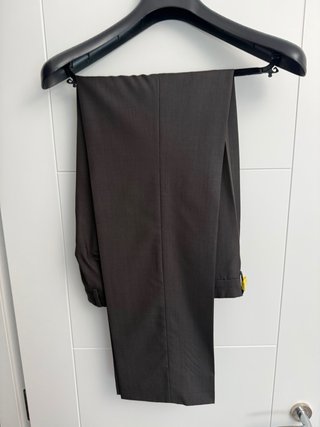 Traje Massimo Dutti Gris mas corbata