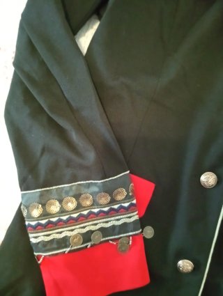 Chaqueta almirante mujer elástica talla M
