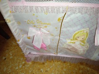 Cuna de muñecas Cuevas Toys rosa
