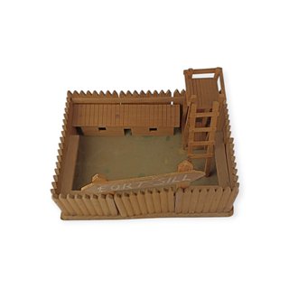 Fuerte antiguo del Oeste Americano Fort Sill de Manuel Ramírez