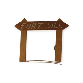 Fuerte antiguo del Oeste Americano Fort Sill de Manuel Ramírez