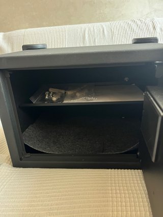 Caja fuerte 25L - Huellas + Llave