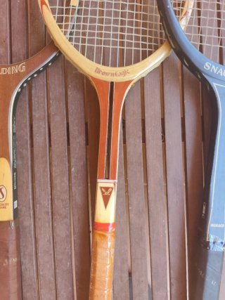 Raquetas Tenis Madera decoracion Vintage Colección
