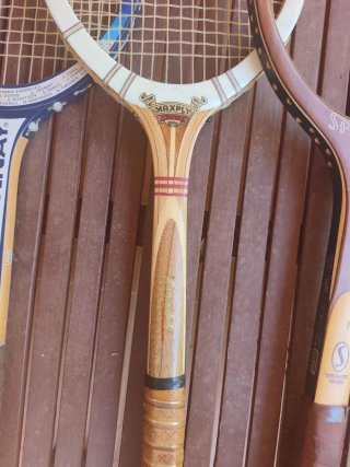 Raquetas Tenis Madera decoracion Vintage Colección