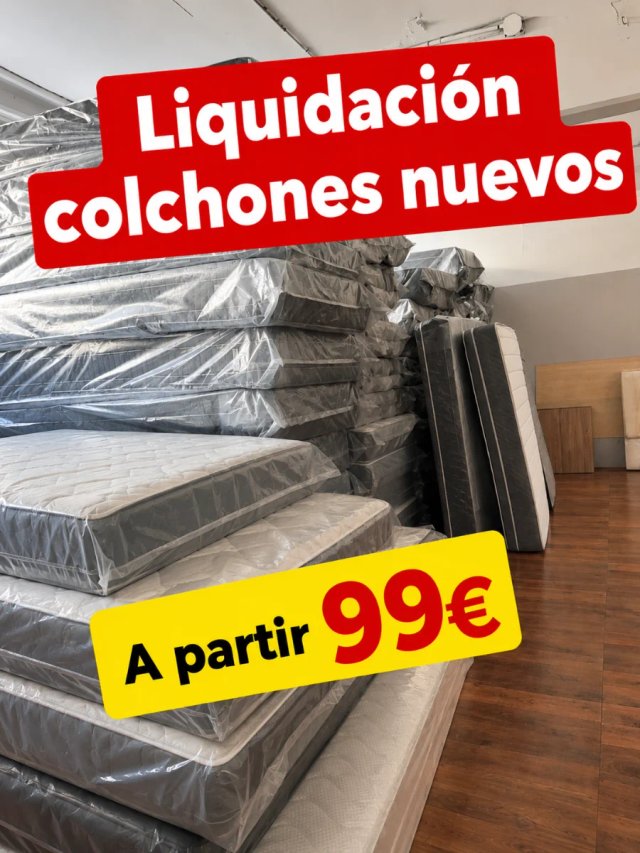 Liquidación colchones nuevos 99€