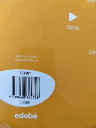 Pack libros 6° primaria.  5 asignaturas. Edebé.