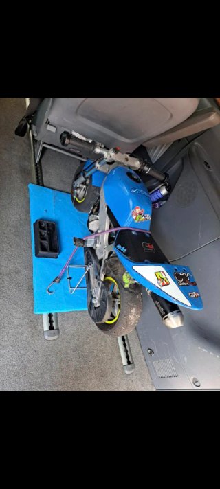 Minimoto Polini 910 Infantil Azul 4.2hp