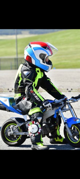 Minimoto Polini 910 Infantil Azul 4.2hp