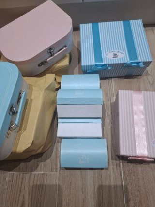 Cajas de Regalo Azul y Rosa.  NUEVAS. 2.50€ Unidad