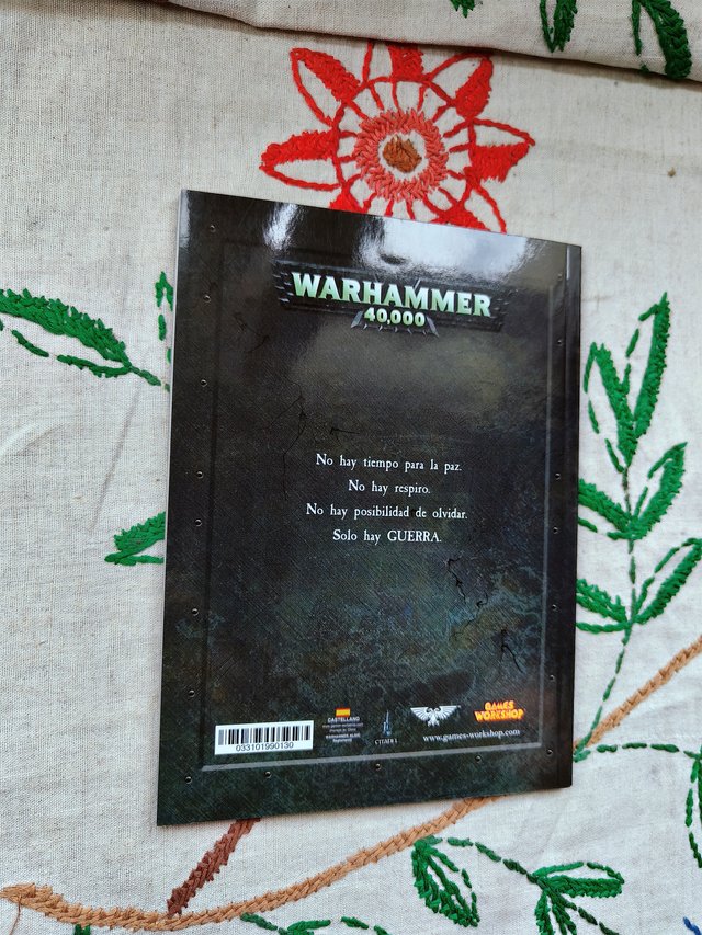 Reglamento Warhammer. Games Workshop.