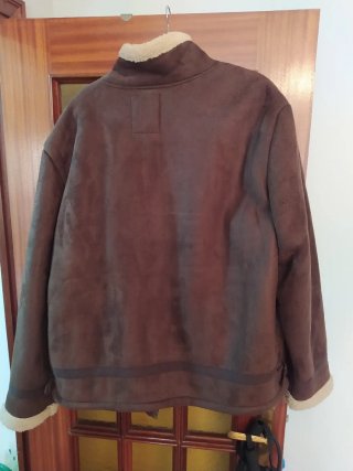 Chaqueta borreguillo marrón