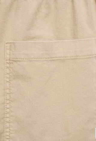 Pantalón Mango Mujer Beige 100% algodón