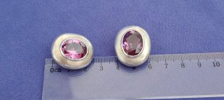 Pendientes Tous Amatista Plata