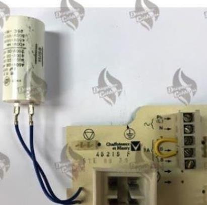 Placa Portafusibles Caldera Chaffoteaux GM 2-16 RS