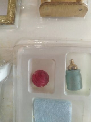 Bagno in miniatura per case delle bambole