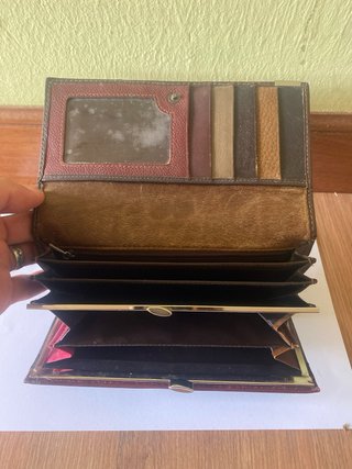 Cartera grande mujer patchwork multicolor