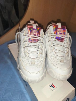 Scarpe Fila bianche usate pochissimo
