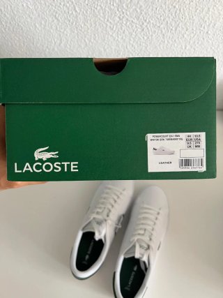 Zapatillas Lacoste Blancas y Verdes
