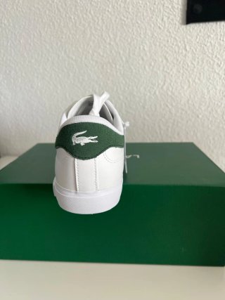 Zapatillas Lacoste Blancas y Verdes