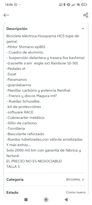 Bicicleta