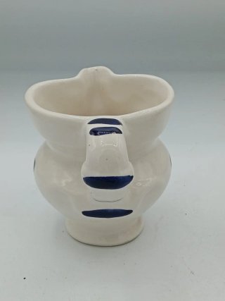 Tris broccje vini negri ceramica s.marino alte 8,5