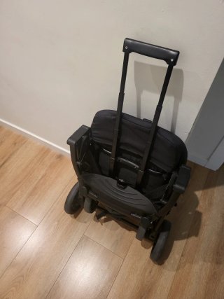 Silla de paseo negra