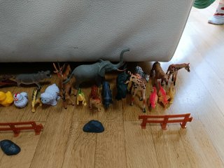Lote animales de juguete
