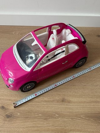 Coche rosa descapotable Barbie