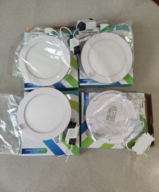 4 uds Downlight LED Polar Lighting 12W Extraplano
