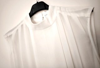 Vestido Mango negro y blanco Talla S/M