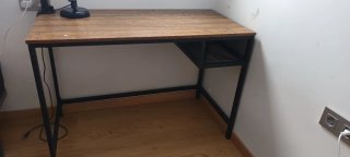 Escritorio Oficina Madera y Metal