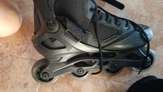 Patines en línea negros talla 42