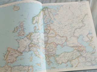 Atlas National Geographic Europa I