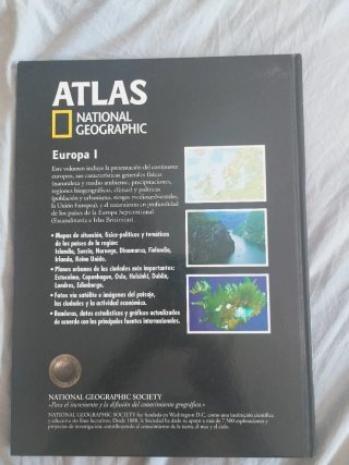 Atlas National Geographic Europa I