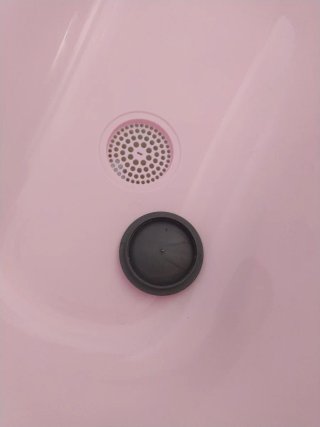 Bañera bebé rosa