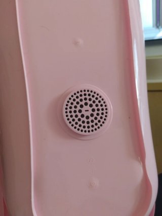 Bañera bebé rosa