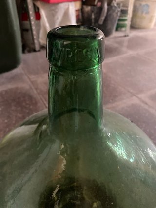 2 Bottiglie di Cristallo Vino Vuote